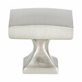 Berenson 1.375 in. Century Edge Knob, Brushed Nickel BE1200 1BPN